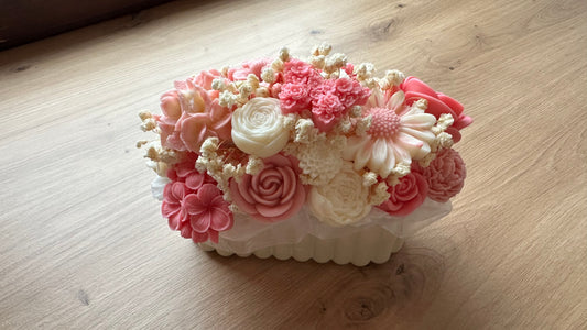 Kerzen-Blumentopf klein